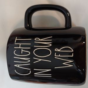 Rae Dunn black mug.  Sz 5" x 5"